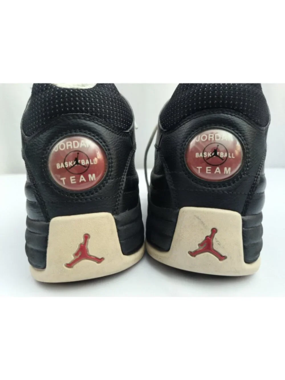 Jordan Jumpman Team 1 Black Red Men’s Size 10.5 Basketball Sneakers